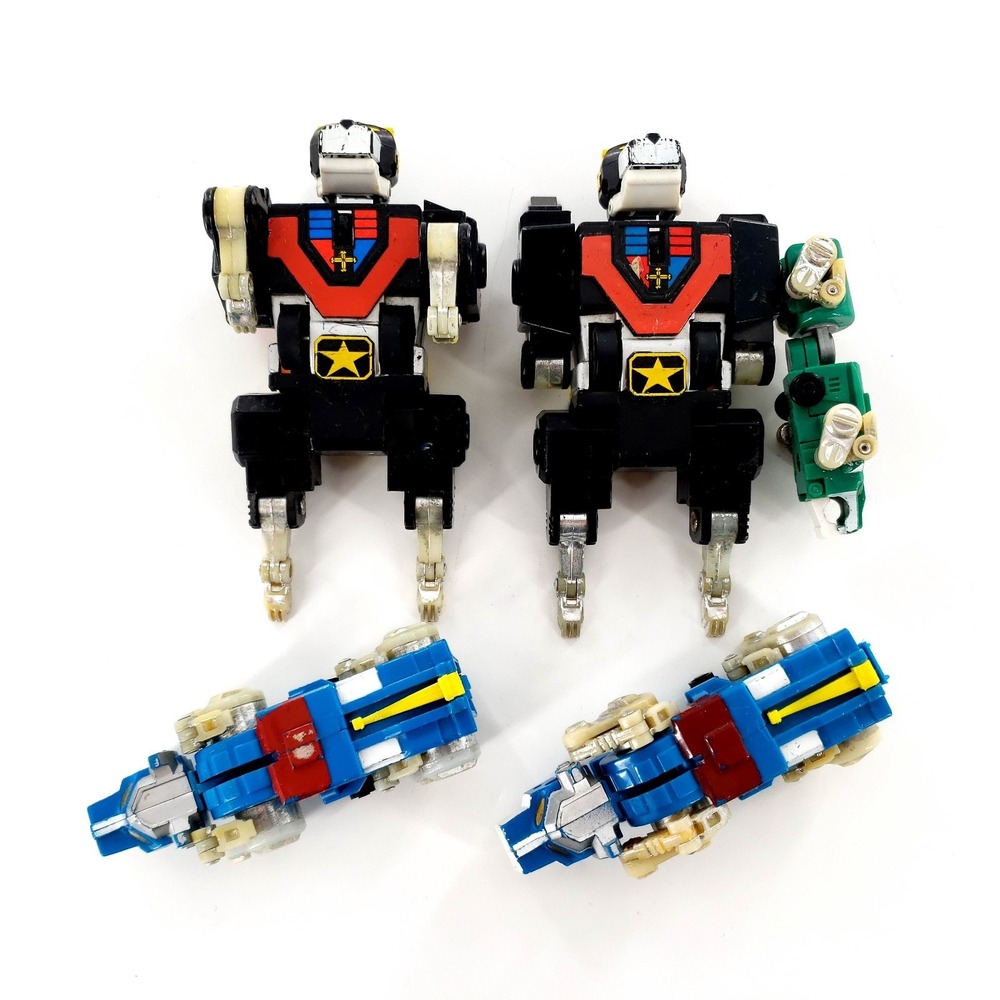 Vintage Voltron Master Motorized Lion Force Figure Lot Parts As-Is LJN Toys